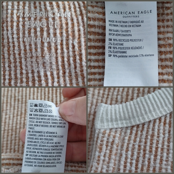 AMERICAN EAGLE OUTFITTERS LOUNGEWEAR 2 PIECE SET SIZE XL - Picture 2 of 14